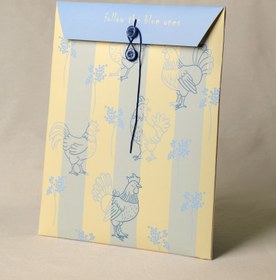 تصویر پوشه طرح مرغ و خروس 