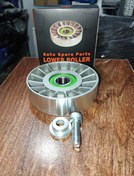 تصویر غلتک هرزگرد فلزی دینام پژو۴۰۵ با پیچ مهره 405