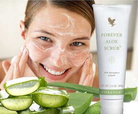 تصویر کرم لایه بردار آلوئه اسکراب ALOE SCRUB