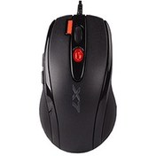 تصویر ماوس گیمینگ ای فورتک مدل X-710BK با سیم 