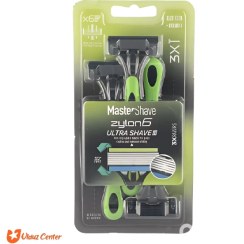 تصویر خود تراش 6 لبه زیلون اولترا شیو 3 عددی مستر شیو Zylon Ultra Shave Blade Master Shave