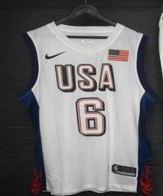 تصویر جرزی تیم ملی آمیرکا ــ لبران جیمز 