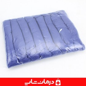 تصویر ملحفه دو سر کش آبی 80x220 ملحفه یکبار مصرف پزشکی بسته 8 عددی روتختی یکبار مصرف روکش تخت بیمار روکش درمان شاپ 402422 