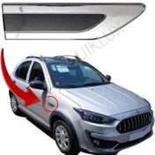 تصویر زه کروم بغل گلگیر سایپا مناسب خودرو اطلس سمت شاگرد 