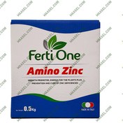 تصویر آمینو کلات زینک (روی)نیم کیلویی Amino zinc ferti one