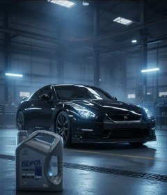 تصویر روغن موتور5w40 depol Enginoil 5w40 depol