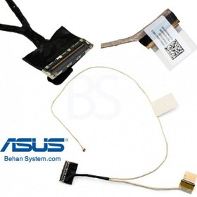 تصویر فلت تصویر لپ تاپ ایسوس ASUS Q550-N550 ا ASUS Q550 Screen Flat Cable ASUS Q550 Screen Flat Cable