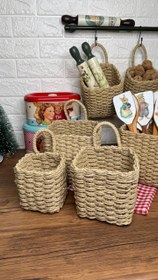 تصویر سبد رافیا/حصیری 