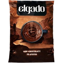 تصویر هات چاکلت الگادو بسته ۲۰ عددی وزن ۳۰ گرم 