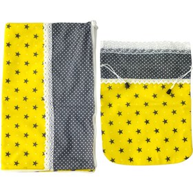 تصویر کیسه نان و سبزی 