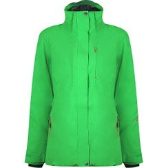 تصویر کاپشن اسکی زنانه سبز چیبو آلمانی 