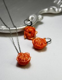 تصویر نیم ست نارنگی 