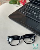 تصویر عینک کامپیوتر بلوکات برونسی 