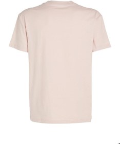 تصویر تی‌شرت مردانه موسسه‌ای - پنبه‌ای، صورتی برند calvin klein jeans Men's Institutional T-Shirt - Cotton, Pink