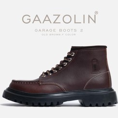 تصویر بوت گاراژ 2 گازولین قهوه ای – Garage 2 Boots Old Brown 