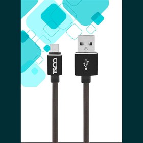 تصویر کابل تایپ سی TSCO TC C169 2.1A 1m ا TSCO TC C169 2.1A 1m USB To Type-C Cable TSCO TC C169 2.1A 1m USB To Type-C Cable