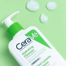 تصویر ژل شستشو و آبرسان صورت پوست نرمال تا خشک سراوی Cerave hydrating Facial Cleanser 355ml 