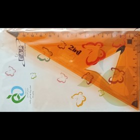 تصویر گونیا 14 سانتی متری رنگی 