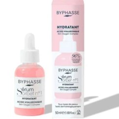 تصویر سرم حرفه ای آبرسان صورت بایفاس مناسب انواع پوست Byphasse Serum Hydratant All Skin 50ml حجم 50 میلی 