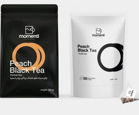 تصویر Momenti دمنوش پیچ بلک تی کیسه ای 150گرمی 