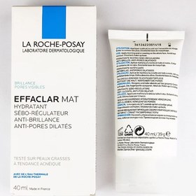 تصویر مرطوب کننده لاروش پوزای افکلار مات حجم 60 میل la roche posay laboratoire dermatologique 60 ml