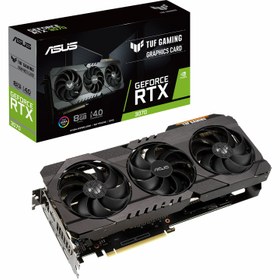 تصویر کارت گرافیک ایسوس TUF RTX 3070 OC 8GB Asus TUF RTX 3070 OC 8GB Gaming Graphics Card