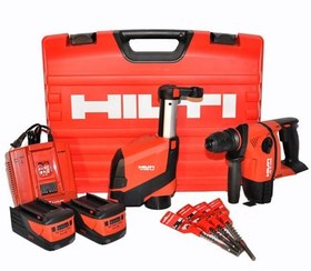 تصویر دریل سه کاره آلمانی HILTI TE-6c با مخزن جمع کننده خاک 