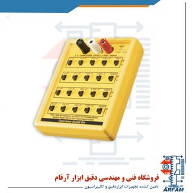 تصویر جعبه خازن لوترون مدل LUTRON CBOX-406 Capacitor Test Box LUTRON CBOX-406