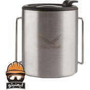 تصویر لیوان سفری اسنوهاک مدل ISPS SN-M1 - رنگ استیل Snowhawk Travel Mug Model ISPS SN-M1