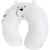 تصویر بالش گردنی طرح خرس کله فندقی مدل JIMI110 