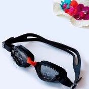 تصویر عینک استخر مشکی زنانه و مردانه برند آکواپرو امریج ( Aquapro Empire ) شیک 