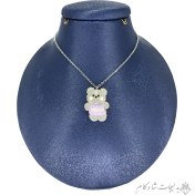 تصویر گردنبند فانتزی بچگانه طرح خرس شب نما 