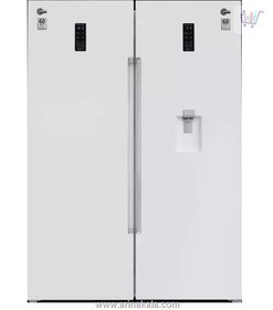 تصویر کالا یخچال-فریزر-دوقلو-کلور-مدل-روسو-سری-70ابریزر- Klor twin fridge-freezer model Russo 70 series Abrizer