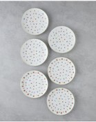 تصویر بشقاب PORCELAIN LILIUM 6 قطعه مجموعه 21 سانتی متر رنگ انگلیش هوم English Home 