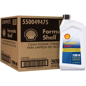 تصویر روغن موتور 10W-40 SN شل فرمولا – SHELL Formula اصلی آمریکا (0.95 لیتر) SHELL Formula 10W-40 SN