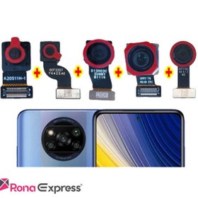 تصویر دوربین پشت گوشی xiaomi poco X3 