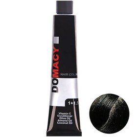 تصویر رنگ موی دوماسی 4/00 قهوه ای متوسط اکسترا 