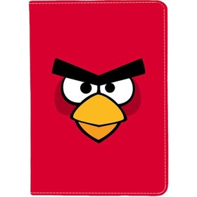 تصویر کیف کلاسوری طرح Angry Birds مناسب برای تبلت اپل iPad 7-8-9 