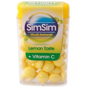 تصویر قرص خوشبو کننده دهان لیمو سیم سیم SIMSIM MOUTH FRESHENER TABLETS 