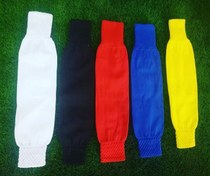 تصویر ساق کش ورزشی وجواب بدون کف فوتبال ساق پا فوتبال و فوتسال - زرد 