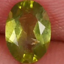 تصویر نگین زبرجد کد 30091 Peridot Stone
