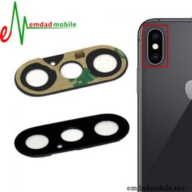 تصویر شیشه لنز گوشی آیفون ا Camera lens iPhone XS Camera lens iPhone XS