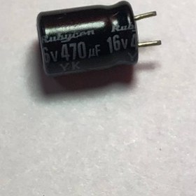 تصویر خازن الکترولیت470میکرو فاراد16 ولت ا capacitor capacitor
