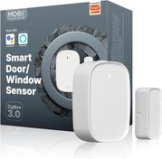 تصویر سنسور مگنت هوشمند در و پنجره زیگبی ZSS-S01-GWM-C برند MOES Tuya ZigBee Window Door Alarm Sensor, Smart Home Security - ZSS-S01-GWM-C