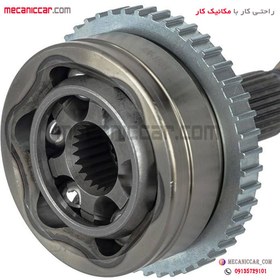 تصویر سر پلوس ۲۲ دندانه خار وسط ABS پژو 405 و پارس و سمند Axle shaft