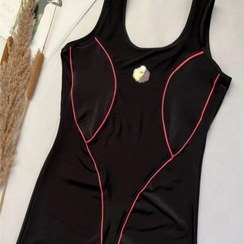 تصویر مایو زنانه پادار سایز بزرگ ضدکلر 