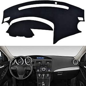 تصویر فرش مات روکش داشبورد SPEEDWOW سازگار با مزدا 3 2010-2013 - ارسال 20 روز کاری SPEEDWOW Dashboard Dash Board Cover Mat Carpet Compatible with 2010-2013 Mazda 3