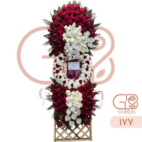 تصویر تاج گل شبکه‌ای کد 177 