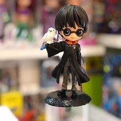 تصویر اکشن فیگور هری پاتر سایز ۱۵ سانتی‌متر با جغد 