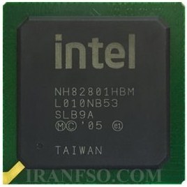 تصویر چیپ جنوبی لپ تاپ Intel NH82801HBM_SLB9A_SLA5Q 